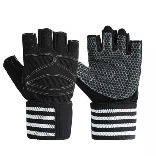 Professional Gym Gloves with Integrated Wrist Support – Anti-Slip & Breathable