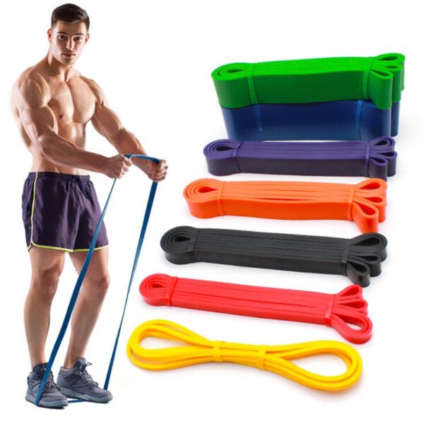 Professional Long Resistance Pull-Up Assist Bands – Durable Power Loop Training Set