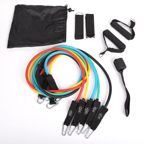 Professional Resistance Tube Set with Handles and Door Anchor