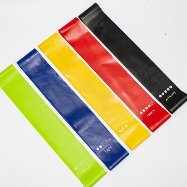 5 set Resistance Loop bands for Indoor and Outdoor Exercise Workout